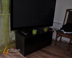 wenge stolik pod telewizor